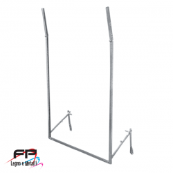 Apparecchio a sporgere in ferro a leva laterale